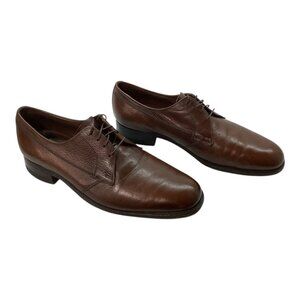 The Florsheim Shoe Brown Leather Lace Up Dress Shoes‎ Men's Size 9 C